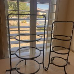 3 Tier Iron Plate Holders 