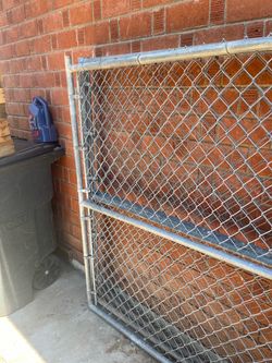 Extra Extra Large Mega Dog Cage Chain Link Fence Panel with Metal Frame