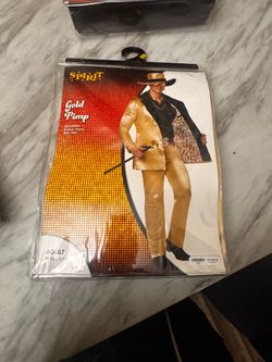 Gold pump  costume