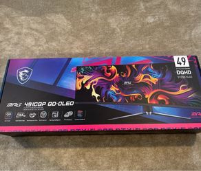 MSI 49” OLED Curved Monitor