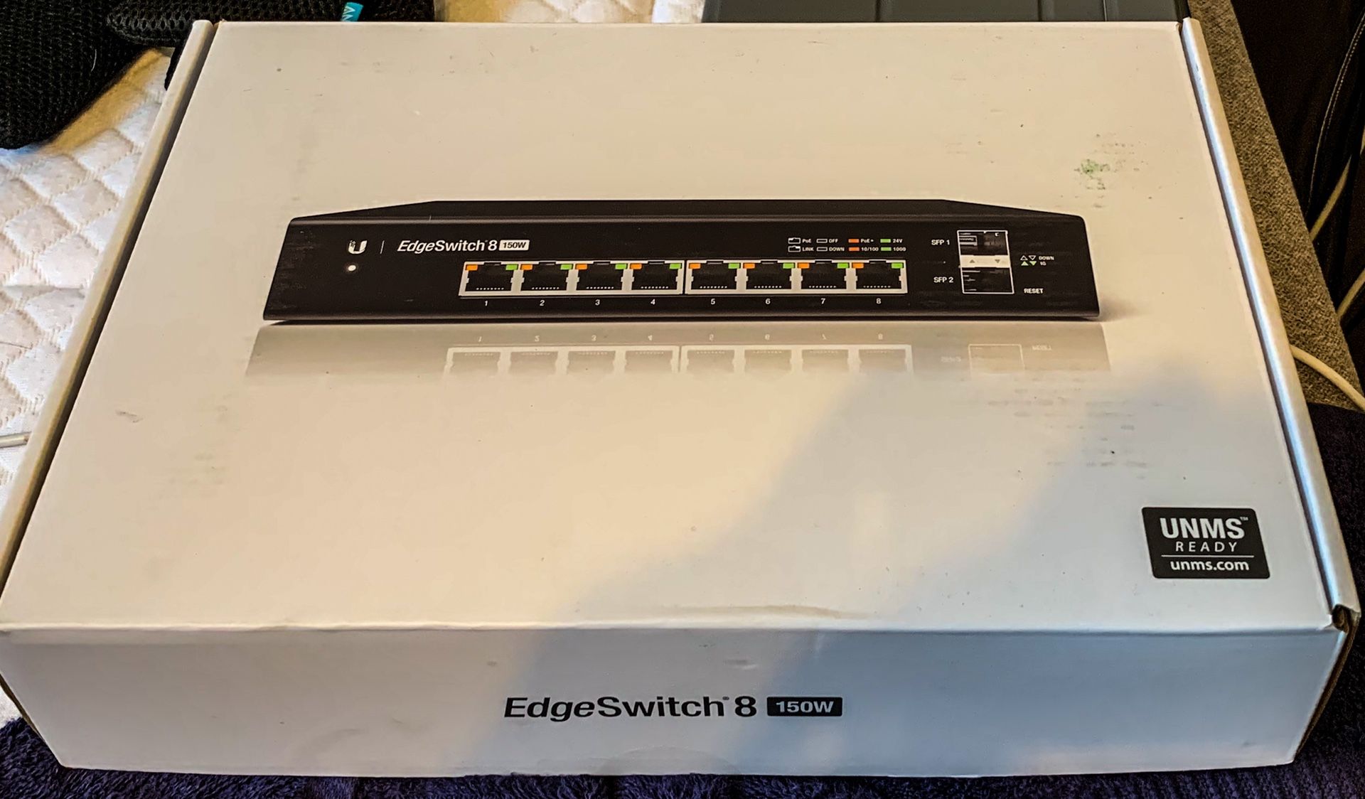 Ubiquiti EdgeSwitch ES-8-150W PoE Switch