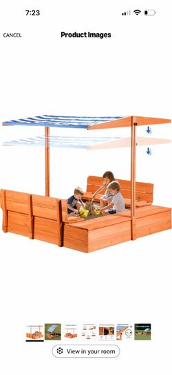 Kids Sand Box with Shade / New in Box