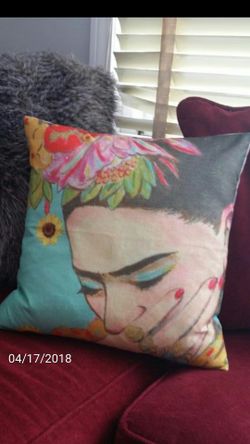 Frida Pillow Couch Bed Chair Art Mirror