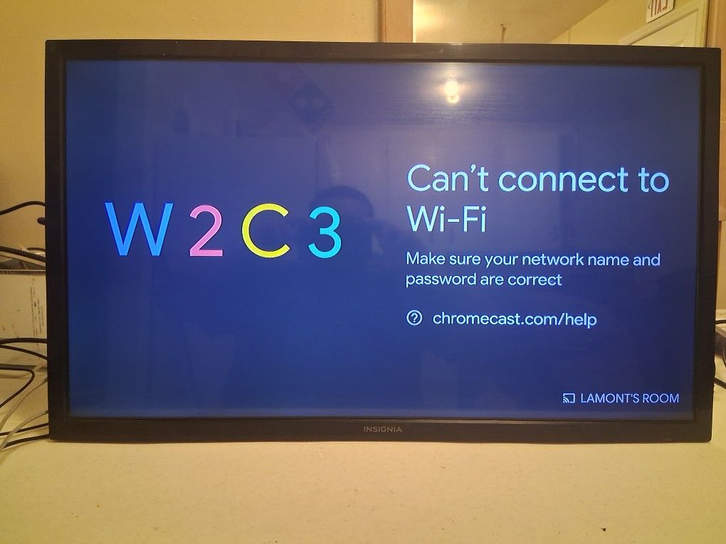 32" LED insignia TV $50