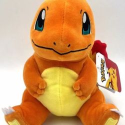 Pokemon 8" Inch Plushies & 5" Inch  Pikachu Clip & Go