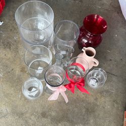 Vases    $5 each $4 $3