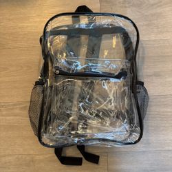 See-Through Backpack / Regular Size / Brand New/ 