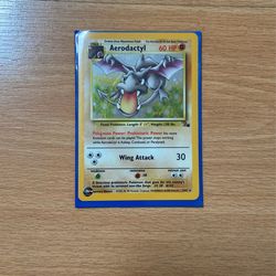 Pokémon Holo Card “Aerodactyl”