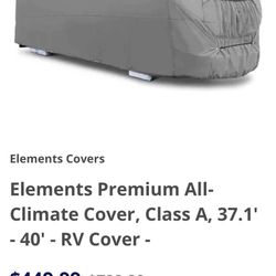 Elements Class A RV Cover Diesel Pusher Gasser 