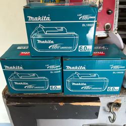 Genuine 6AH Makita 18V Battery Power Li-ion Replacement