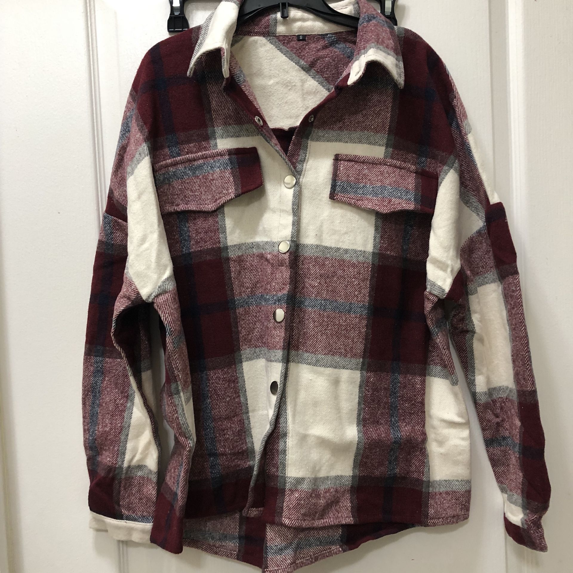 plaid brand new shirt