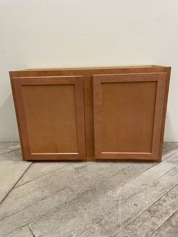 36x24 Woodland Oak Wall Cabinet