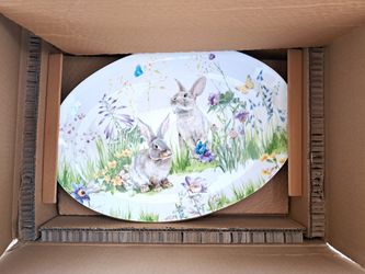 William Sonoma Easter Bunny Platter