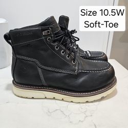 Wolverine Soft Toe Work Boots Size 10.5W