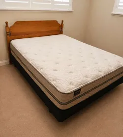 Full-Sized Bed With Lumina Celeberty Mattress