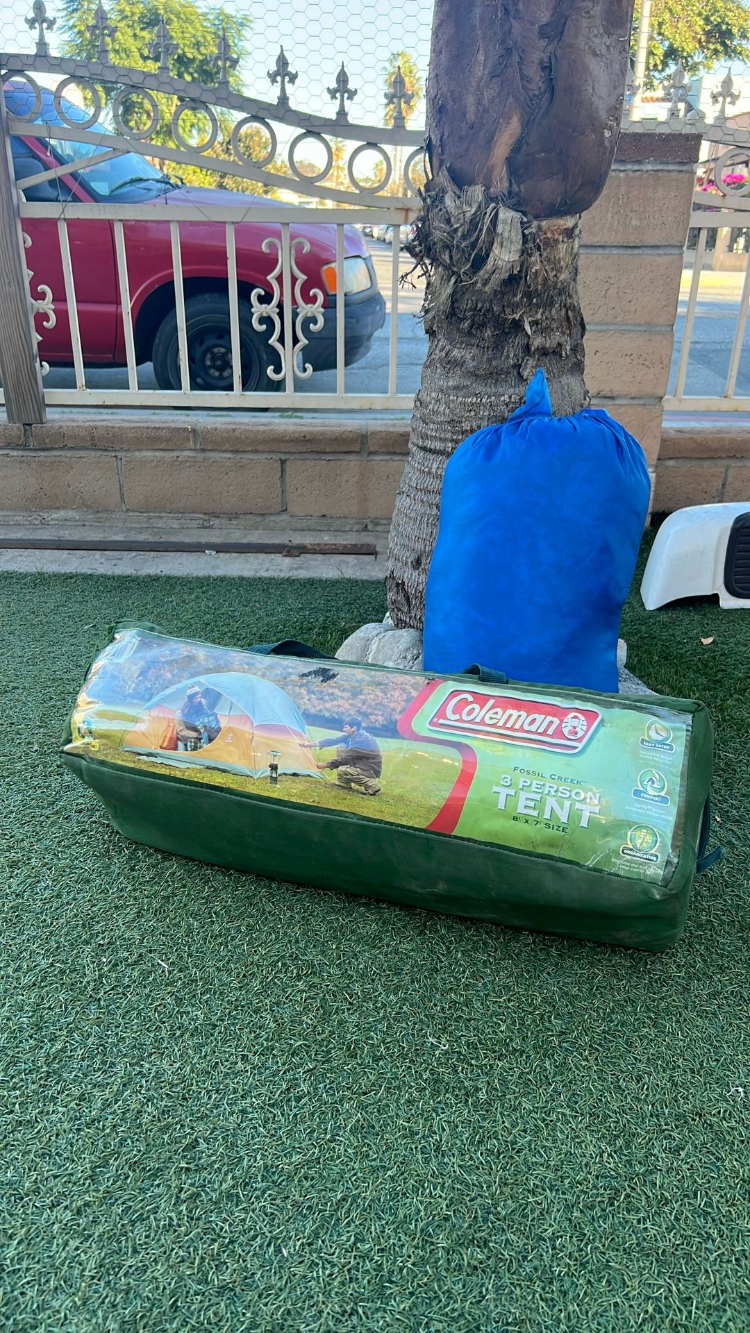 Tent and Sleeping Bag