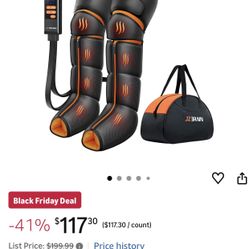 Leg Massager With Heat And Compression 