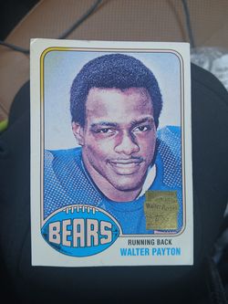 Walter payton rookie card