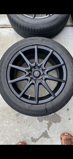 Focal 16 wheels set of 4 with practically new tires