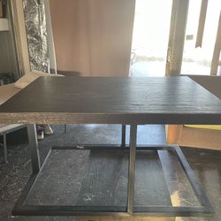 Black/Gray Coffee Table
