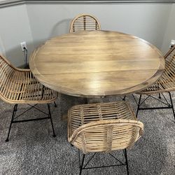     Round Dining Table, Standard  size.