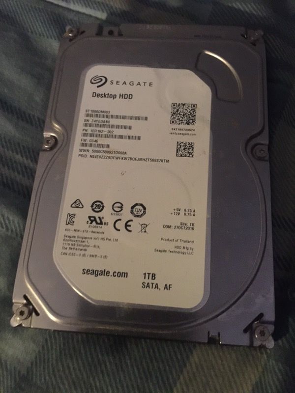 Seagate desktop hdd hard drive