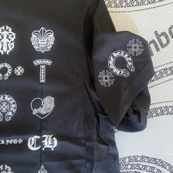 Chrome Hearts All logo T-shirt XL New 