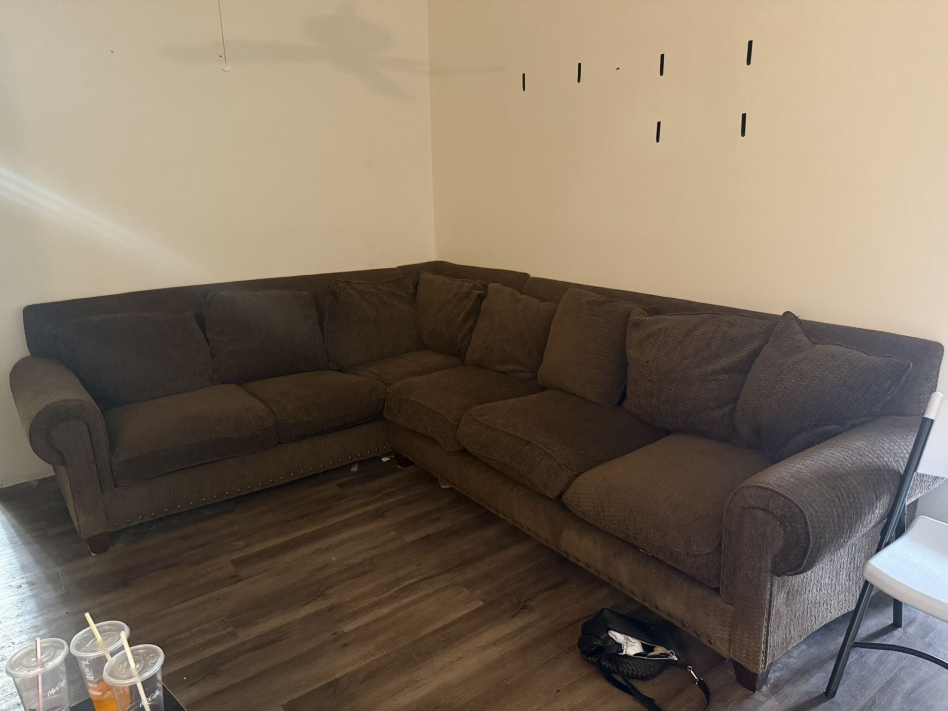 Brown Sectional Couch