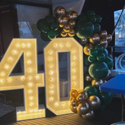 Marquees #40 letters