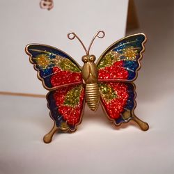 Butterfly Brooch Pin 