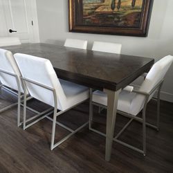 Macy's "Jonathan & Drew Scott Living" Dining Set– Table + 6 Chairs- Free Delivery 