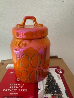 RAE DUNN HOCUS POCUS SMALL CANISTER