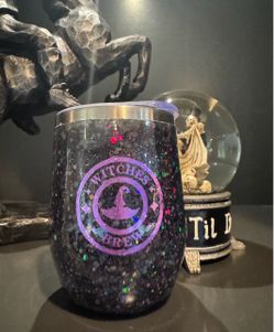 Halloween decorated 12 oz Tumbler