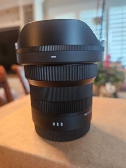 Sigma 10-18mm f2.8 Sony E Mount