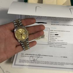 36mm Rolex Datejust Diamond Dial⭐️