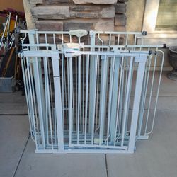 Taller Metal Security Gate Fences 36"-41" Tall Child Pet Dog Baby Pressure Mount Self Closing 5 Available $25-$30 Each See All Photos 
