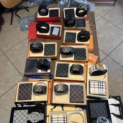 Belt And Wallet Combo All New With Box And Bag 