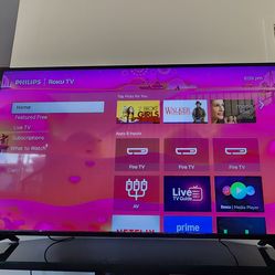 65 inch philips roku tv