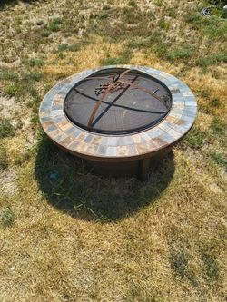 Never used firepit