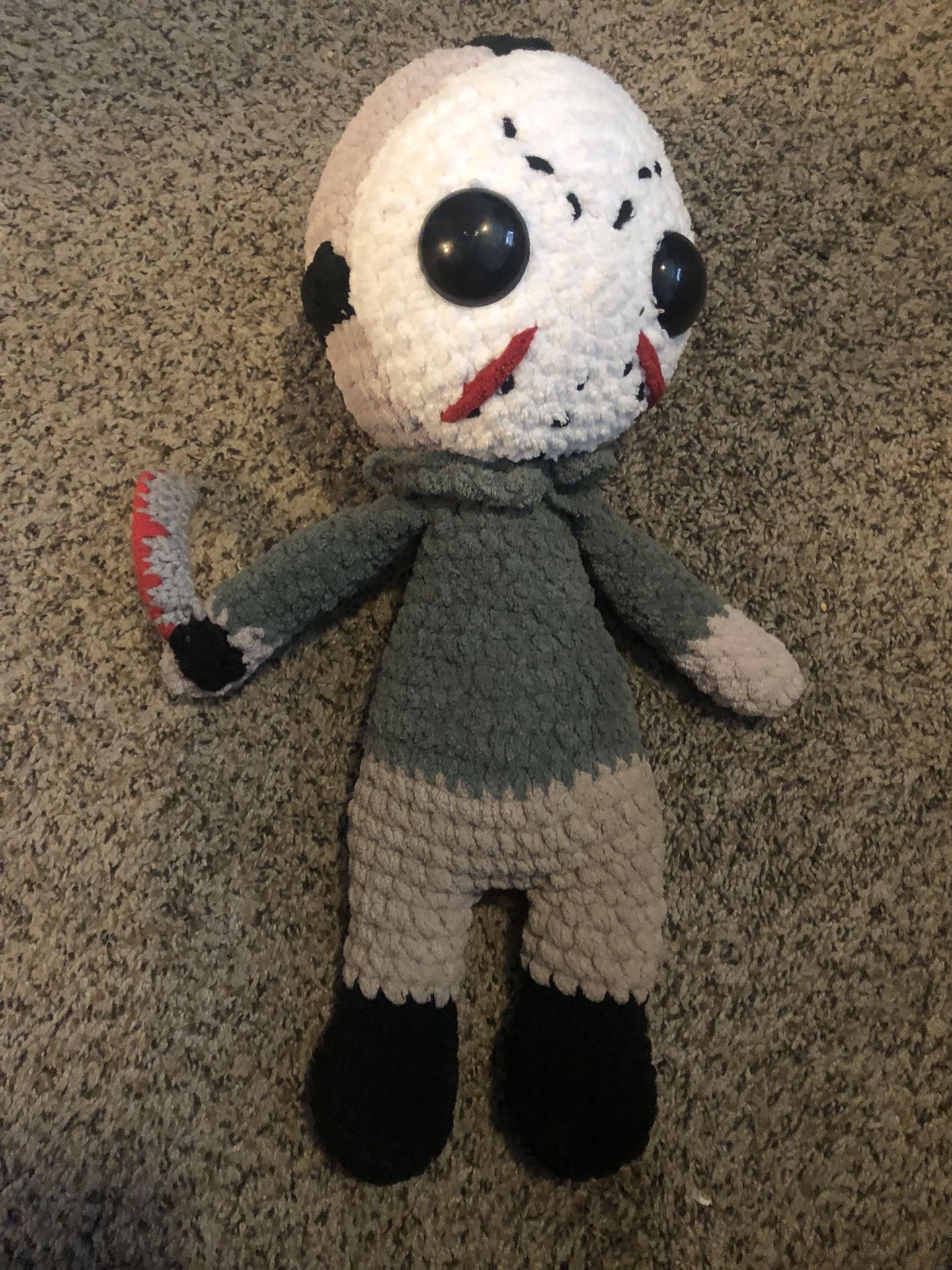 Jason Friday The 13th Crochet Dolls