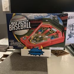 Big Shot Baseball Pinball Game
