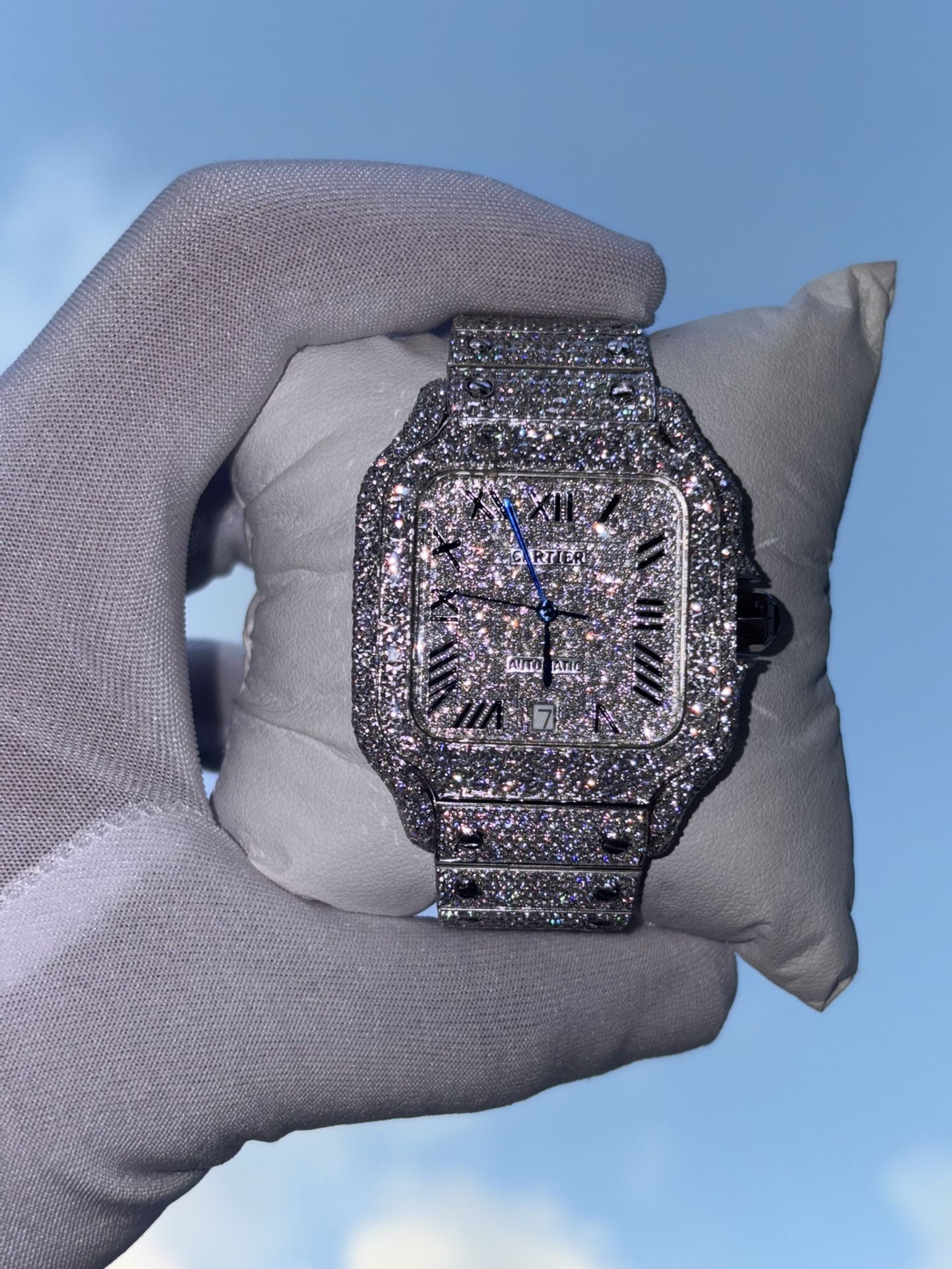 VVS MOISSANITE TIMEPIECE