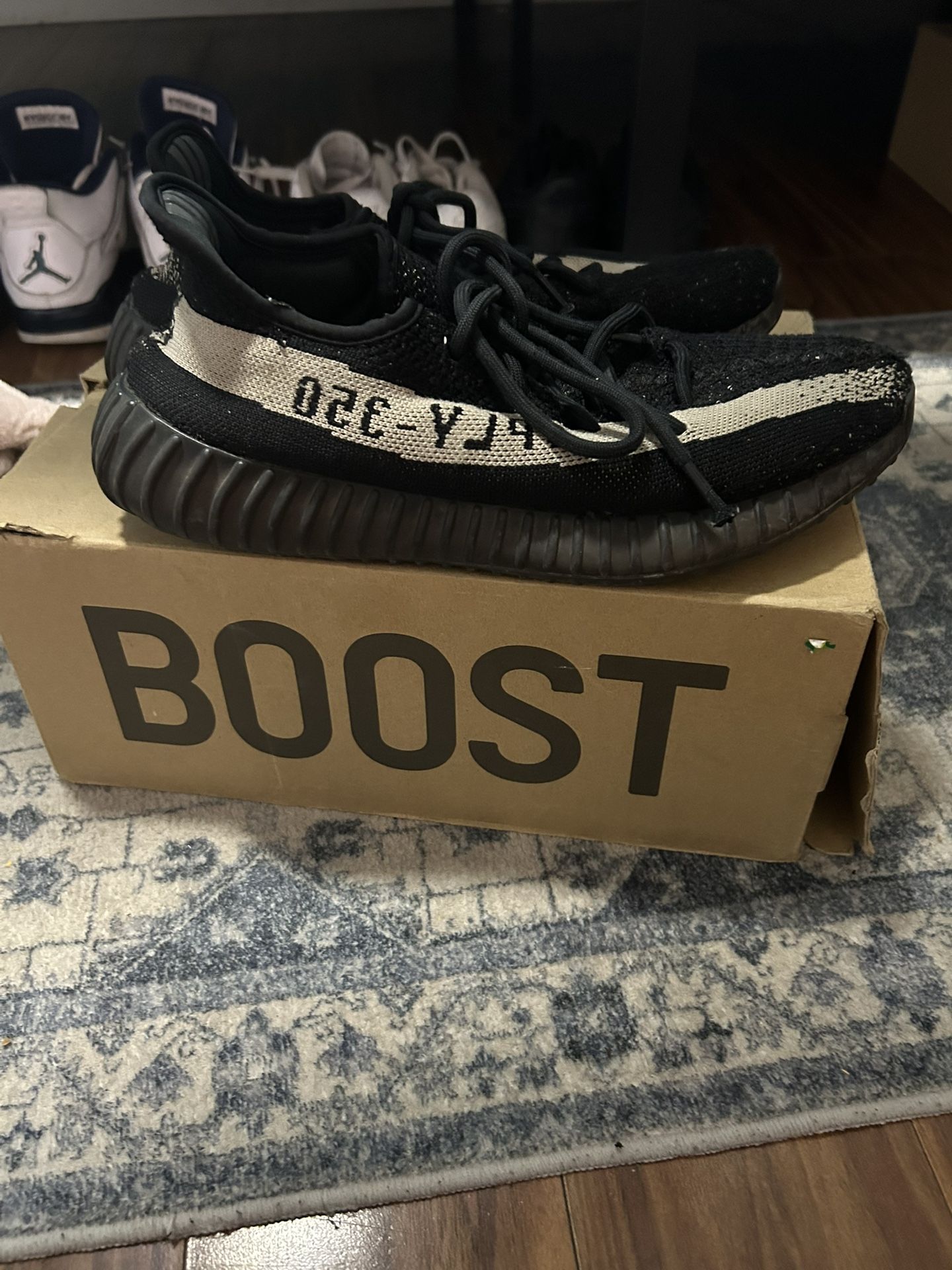 The adidas Yeezy Boost 350 V2 in size 9,