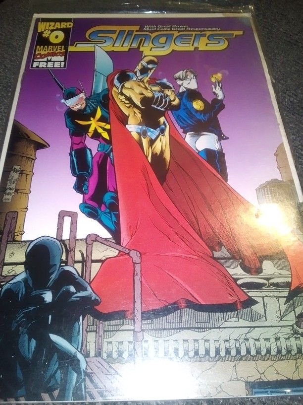 Pre-owned And Great Shape SLINGERS Marvel Comic Book #0