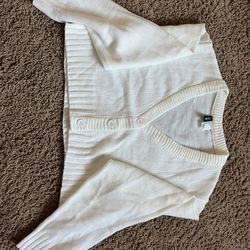 Cropped Cardigan size Medium