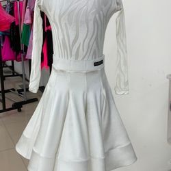 Latin Ballroom Dress Pre Teen Teddy Bear