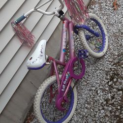 Girls Pink Bicycle New Condition
