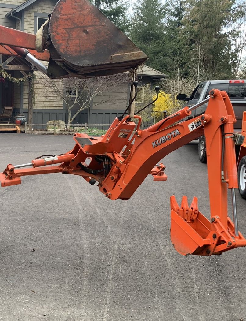 Kubota Backhoe Attachment for Sale in Kingston, WA OfferUp