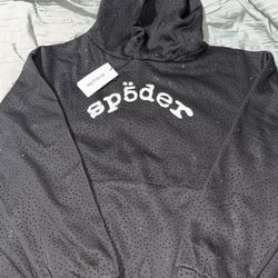 Sp5der Rhinestone Hoodie