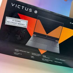 Hp Victus Gaming Laptop New - Pay $1 today and pay the rest later -